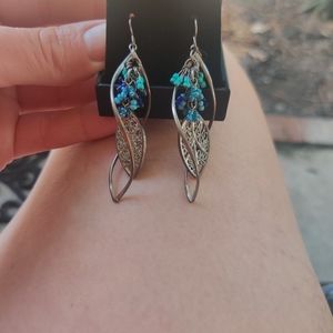 Turquoise and silver Earrings